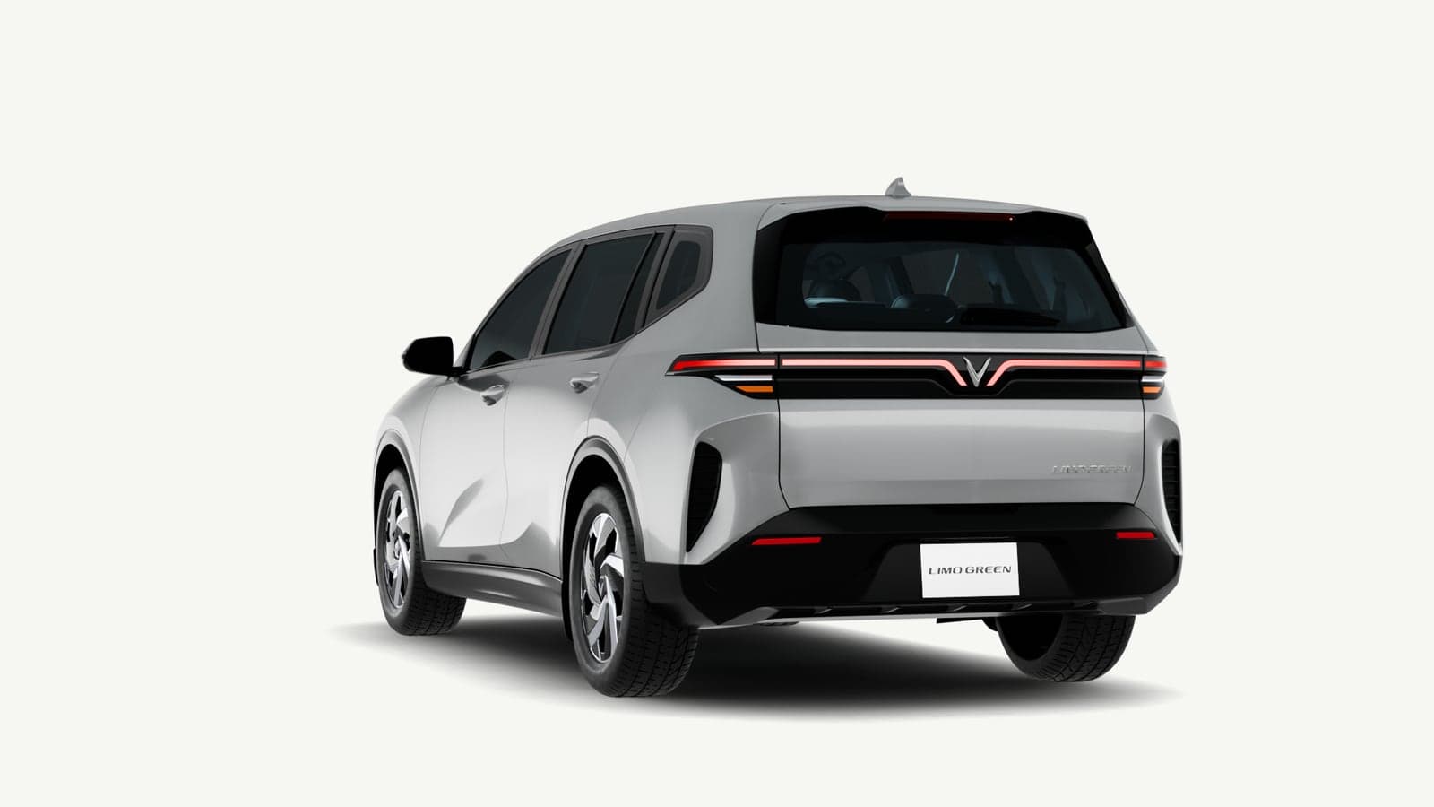 VinFast Limo Green — góc sau bên lái