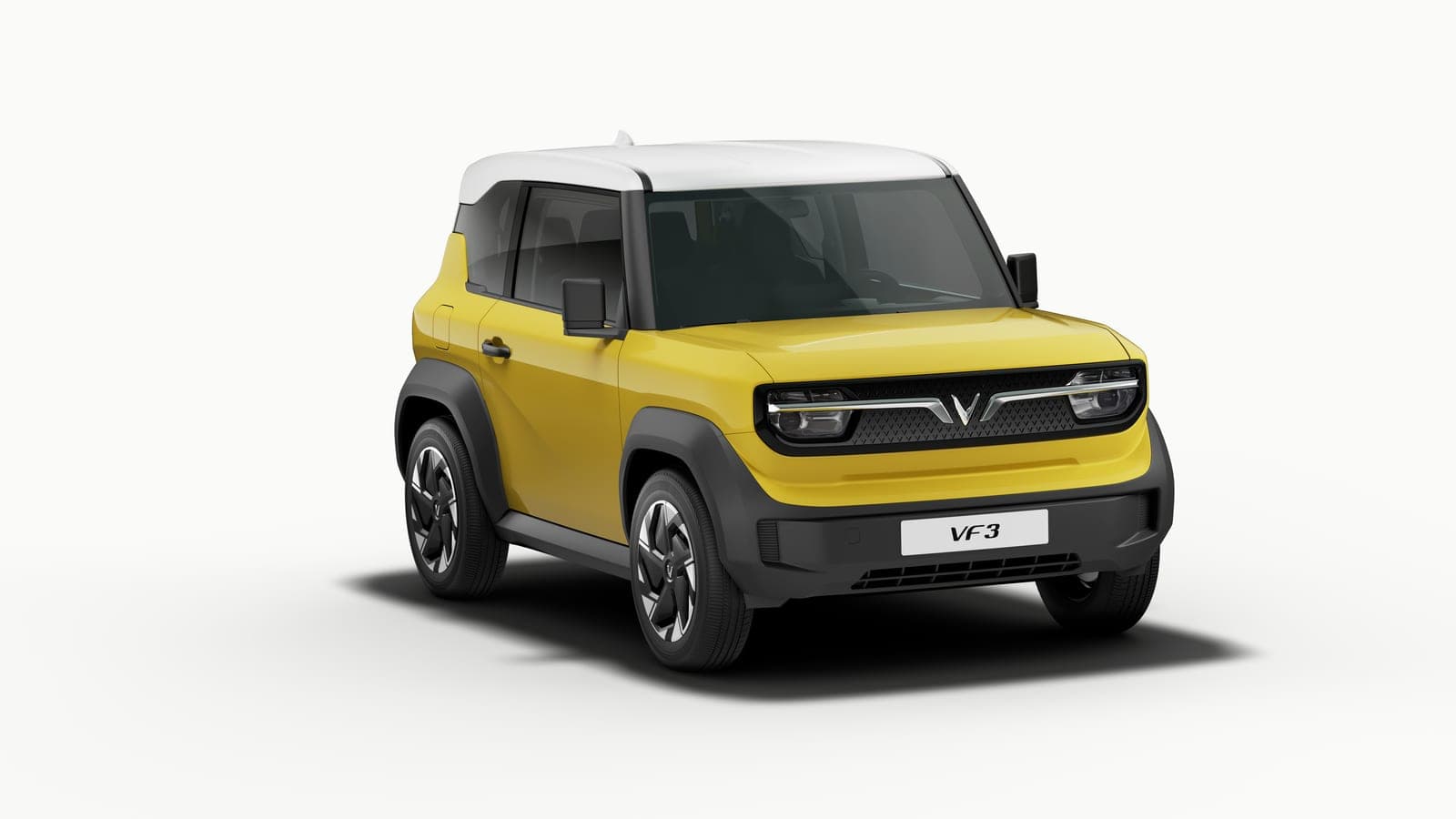 VinFast VF 3 — góc trước từ trên cao
