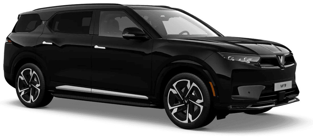VinFast VF 9 màu đen Jet Black